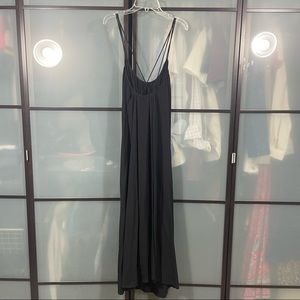 ba&sh spaghetti strap black viscose sundress. Size M